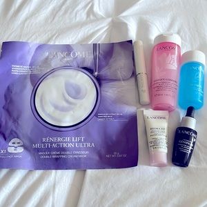 Lancome skin care sample set